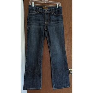 David Kahn Jeans Size 8P Bootcut Dark Wash Cut 1439, Style 3520P, Good Condition